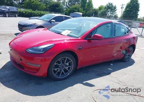 2022 Tesla Model 3 Long Range Dual Motor All-Wheel Drive from USA, damaged, VIN 5YJ3E1EB8NF199712